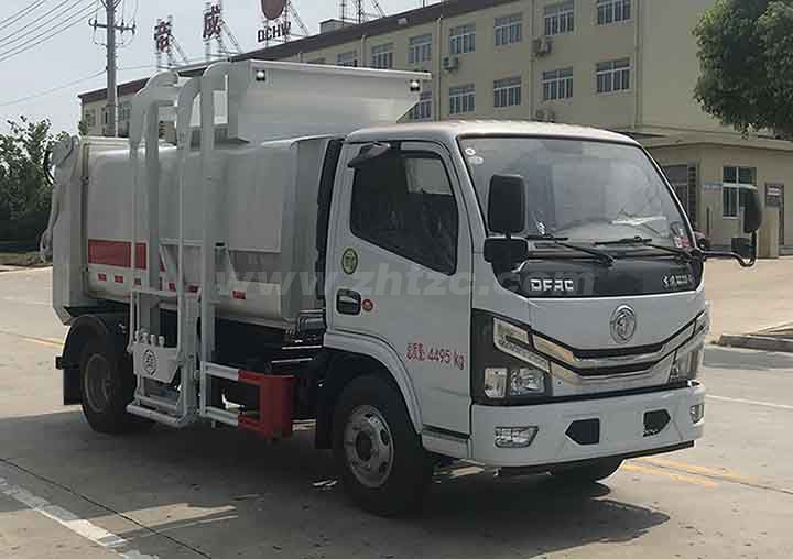 東風小多利卡國六新款餐廚垃圾車?帝王環(huán)衛(wèi)牌HDW5040TCAE6型