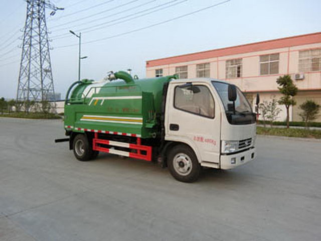 東風(fēng)小多利卡藍牌國五清洗吸污車