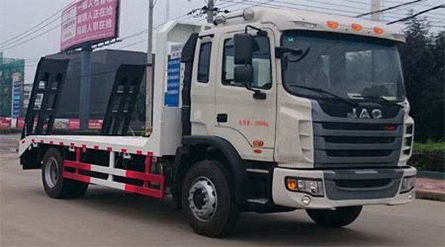 江淮格爾發(fā)K5單橋國(guó)五平板運(yùn)輸車DLQ5160TPBY5挖掘機(jī)運(yùn)輸車